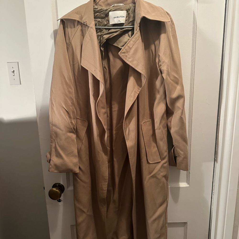 Balaton Tan Trench Coat